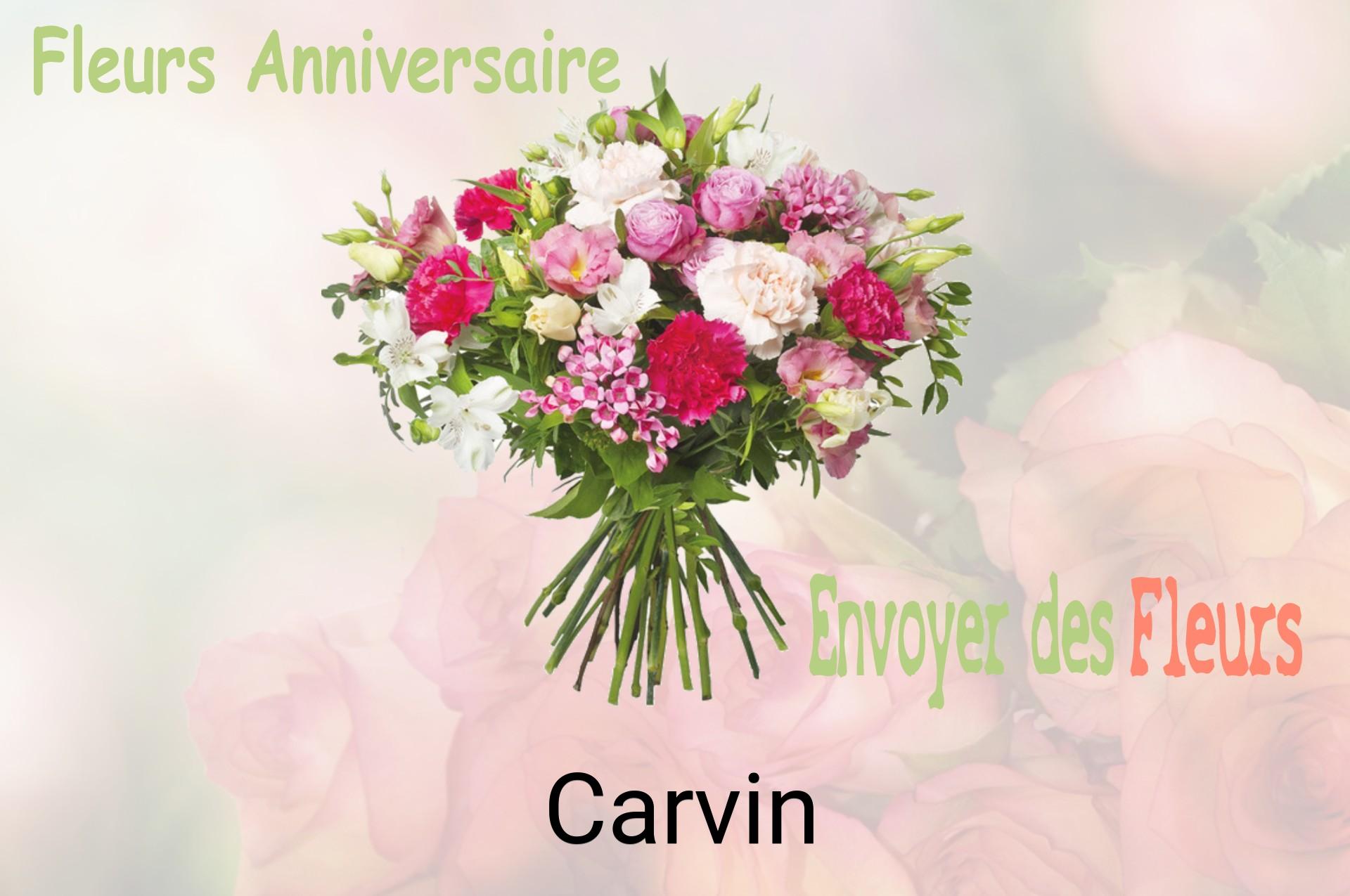 Bouquet de fleurs d’anniversaire livré à Carvin